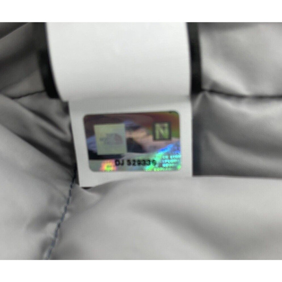 The North Face 700 Down Fill Ombre Puffer Vest Womens Small Blue - Picture 7 of 10